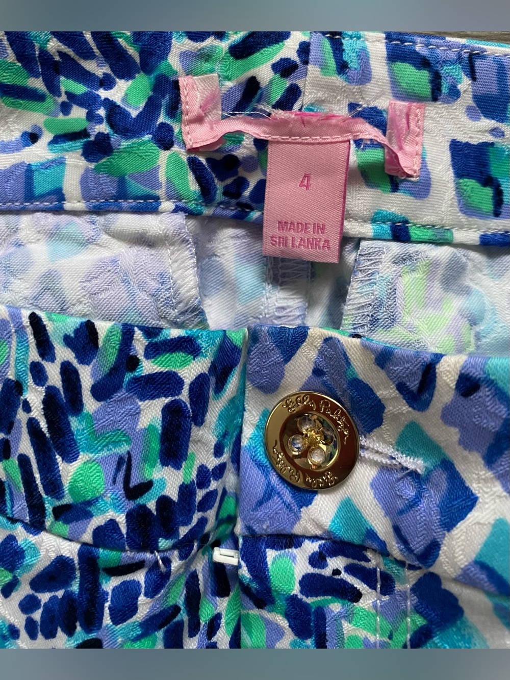 Lilly Pulitzer Womens Kelly Skinny Ankle Pants Size 4 Stretch NWOT - Picture 10 of 11